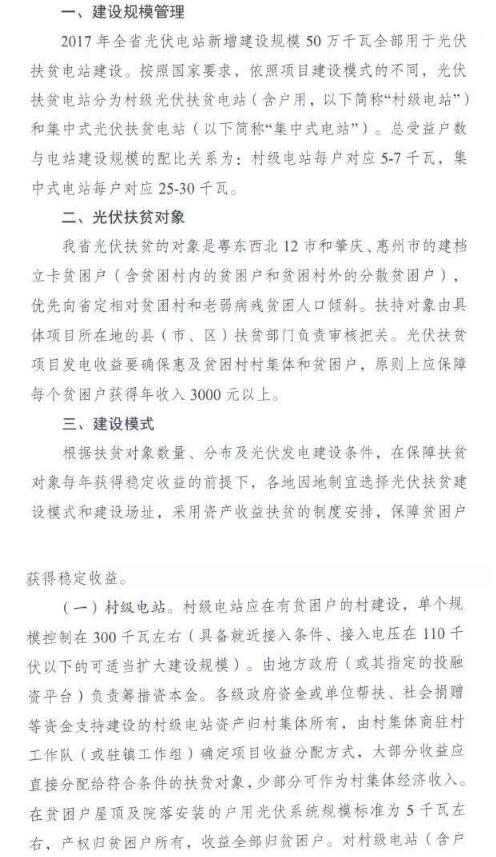 广东省扶贫电站文件及其推动扶贫事业发展的重要性